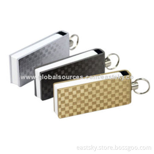 Twist Style Mini USB Drive, Cheap Price, Customized Casing Colors/Logos/Packaging Ways are Accepted